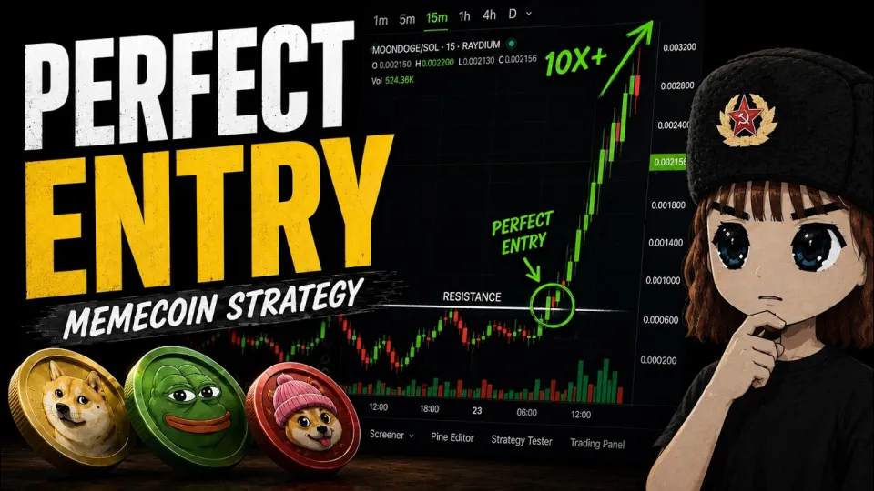 How I Find the PERFECT Entry on Memecoins π (Full Strategy)